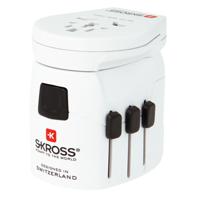 Skross PRO Light 3x USB netstekker adapter Universeel Wit - thumbnail