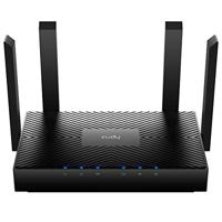 Cudy WR3000 AX3000 Dual Band WLAN-router, mesh, draadloos, dual-band Wi-Fi 6, Dualband, Access Point, VPN-server, Beamforming, dual-core, 5 GHz, RJ-45) zwart