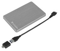 Verbatim Store 'n' Go ALU dunne mobiele harde schijf 1 TB Space Grey - thumbnail