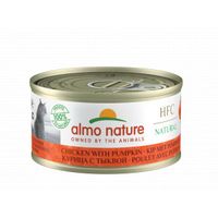 Almo Nature HFC Natural kip met pompoen natvoer kat (70 g) 24 x 70 g - thumbnail