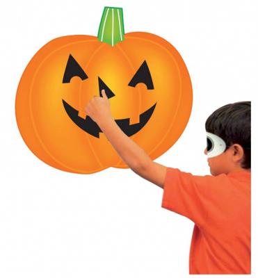 Amscan Halloweenspel junior 50 x 50 cm karton 6 delig Amscan Halloweenspel junior 50 x 50 cm karton 6 delig