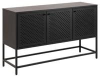 Dressoir Valencia Zwart 125cm - Giga Living