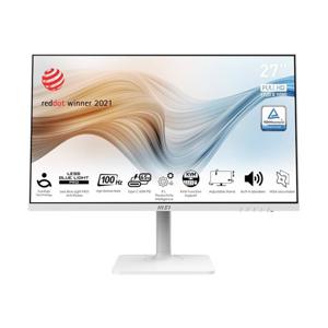 MSI Modern MD272XPWDE LCD-monitor Energielabel D (A - G) 68.6 cm (27 inch) 1920 x 1080 Pixel 16:9 4 ms HDMI, DisplayPort, Hoofdtelefoonaansluiting, USB-B,