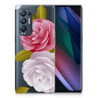 OPPO Find X3 Neo TPU Case Roses - thumbnail