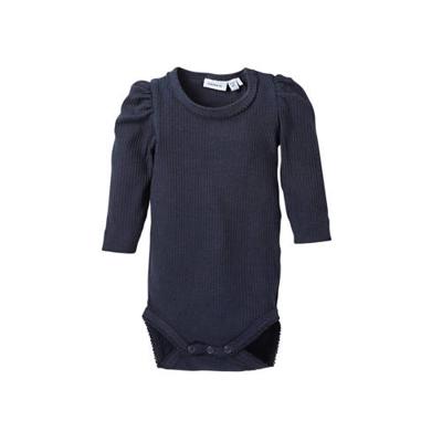 NAME IT BABY newborn baby romper NBFKABEXI donkerblauw