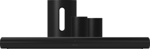 Sonos Arc Zwart + 2x Era 100 Zwart + Sub Mini Zwart