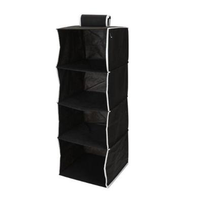 Hangende opberger kleding 4 vakken (84 x 80 x 30 cm)