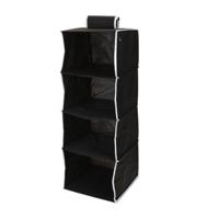 Hangende opberger kleding 4 vakken (84 x 80 x 30 cm)