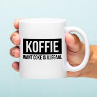 Mok Koffie Want Coke Is Illegaal - thumbnail