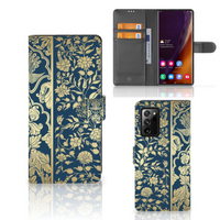 Samsung Galaxy Note20 Ultra Hoesje Beige Flowers