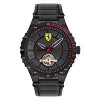 Scuderia Ferrari Mod. Speciale Evo - 830366 - Herenhorloge, Mechanisch (Rood, Zwart, Leer)