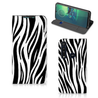 Motorola G8 Plus Hoesje maken Zebra