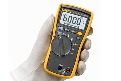 Fluke 114 Multimeter Digitaal CAT III 600 V Weergave (counts): 6000
