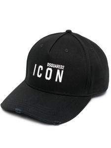 DSQUARED2 casquette à logo imprimé - Noir