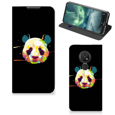 Nokia 6.2 | 7.2 Magnet Case Panda Color