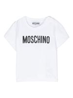 Moschino Kids t-shirt à logo imprimé - Blanc