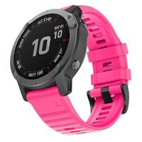 By Qubix - Siliconen bandje - Roze - Compatible met Garmin Fenix 8-51mm - Compatible Garmin bandje