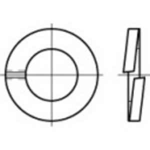 TOOLCRAFT TO-5447403 Veerring 5 mm DIN 127 Brons 1000 stuk(s)