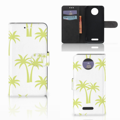 Motorola Moto C Plus Hoesje Palmtrees Motorola Moto C Plus Hoesje Palmtrees
