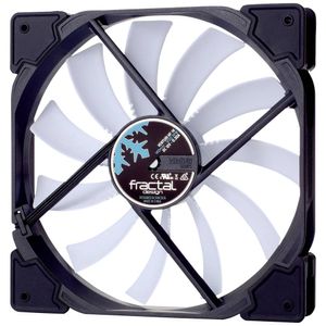 Fractal Design Venturi HF-14 PC-ventilator Zwart, Grijs, Wit (b x h x d) 140 x 140 x 25 mm