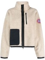 Canada Goose veste en fourrure artificielle à col montant - Tons neutres