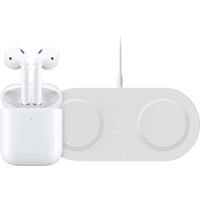 Apple Airpods 2 met draadloze oplaadcase + Draadloze oplader