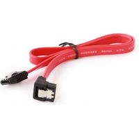 Gembird CC-SATAM-DATA90 0.5m SATA III SATA III Zwart, Rood SATA-kabel - thumbnail