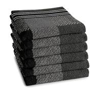 DDDDD Feller keukendoek 50x55cm grijs (6 stuks)