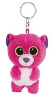 Nici sleutelhanger Glubschis Briggy junior pluche 9 cm roze
