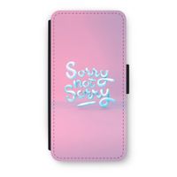 Sorry not sorry: iPhone 7 Flip Hoesje - thumbnail