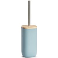 Toiletborstels met blauwe houder 37,5 cm