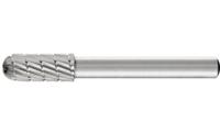PFERD 22411036 Freesstift Wals Lengte 60 mm Afmeting, Ø 8 mm Werklengte 20 mm Schachtdiameter 6 mm PFERD 22411036 Freesstift Wals Lengte 60 mm Afmeting, Ø 8 mm Werklengte 20 mm Schachtdiameter 6 mm