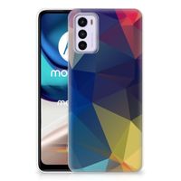 Motorola Moto G42 TPU Hoesje Polygon Dark