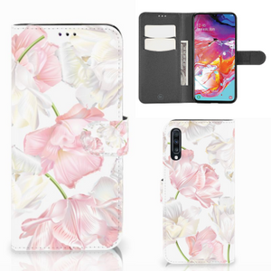 Samsung Galaxy A70 Hoesje Lovely Flowers