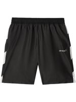 Off-White short de bain Diag Surfer - Noir - thumbnail