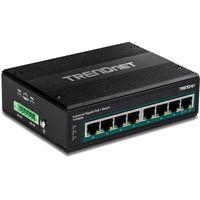 Trendnet TI-PG80B netwerk-switch Gigabit Ethernet (10/100/1000) Power over Ethernet (PoE) Zwart - thumbnail