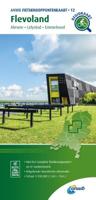 Fietsknooppuntenkaart Flevoland 1:100.000 - Anwb - Paperback (9789018046859)