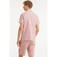 SELECTED HOMME regular fit overhemd van biologisch katoen misty rose