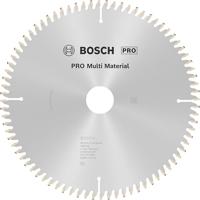 Bosch 1x PRO Multi Material cirkelzaagblad voor gesnoerde verstekzagen (voor Aluminium, Kunststoffen, Ø mm, Professional Accessoires Kap- en verstekcirkelzaag)