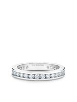 De Beers Jewellers anneau orné de diamants - Argent