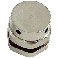 TRU COMPONENTS HX-BF-M10 drukcompensatie-element M10 messing (vernikkeld) messing 1 st.