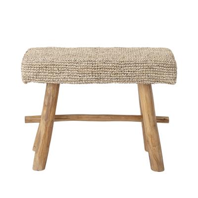 Bloomingville Eetkamerbank Harry Naturel 62x47x25 cm Bloomingville Eetkamerbank Harry Naturel 62x47x25 cm