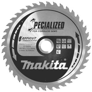 Makita E-12223 Cirkelzaagblad 165 x 20 x 1.5 mm Aantal tanden: 40 1 stuk(s)