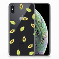 Apple iPhone Xs Max Siliconen Case Avocado