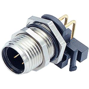 binder 99-3431-202-04 Sensor/actuator inbouwconnector M12 Aantal polen: 4 Stekker, inbouw 1 stuk(s)