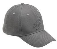 D.Five pet baseball ademend katoen grijs