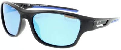 H.I.S zonnebril HPS00104 gepolariseerd dames ovaal cat.3 zwart