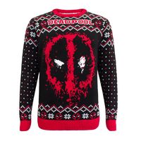 Deadpool Sweatshirt Christmas Jumper Deadpool Size XL - thumbnail