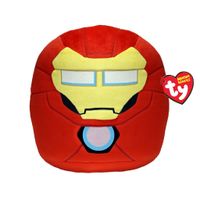 TY Squishy Beanies Knuffel Marvel Iron Man 20 cm - thumbnail