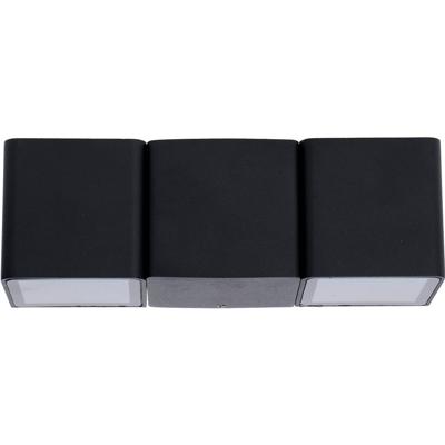 LED Tuinverlichting - Buitenlamp - Sanola Hiptro - 6W - Warm Wit 2700K - Rond - Mat Zwart - Aluminium